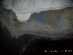 Timber in flue-min | Sweepsmart Floor joist in flue