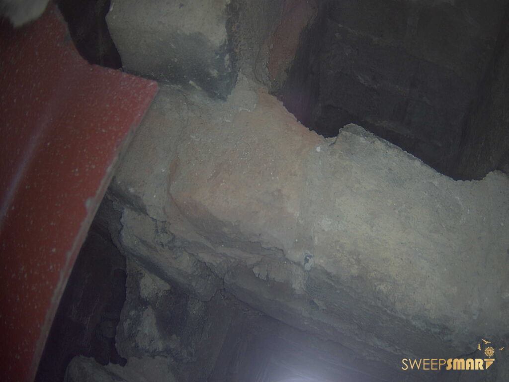 6058fd2c1cc7467c71fd327a_CCTV Chimney Inspection | Sweepsmart Broken chimney flue