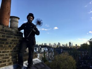 sweep on roof