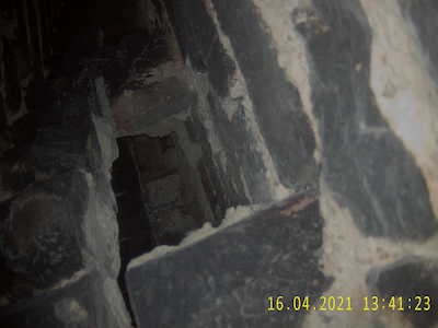 Hole in Flue