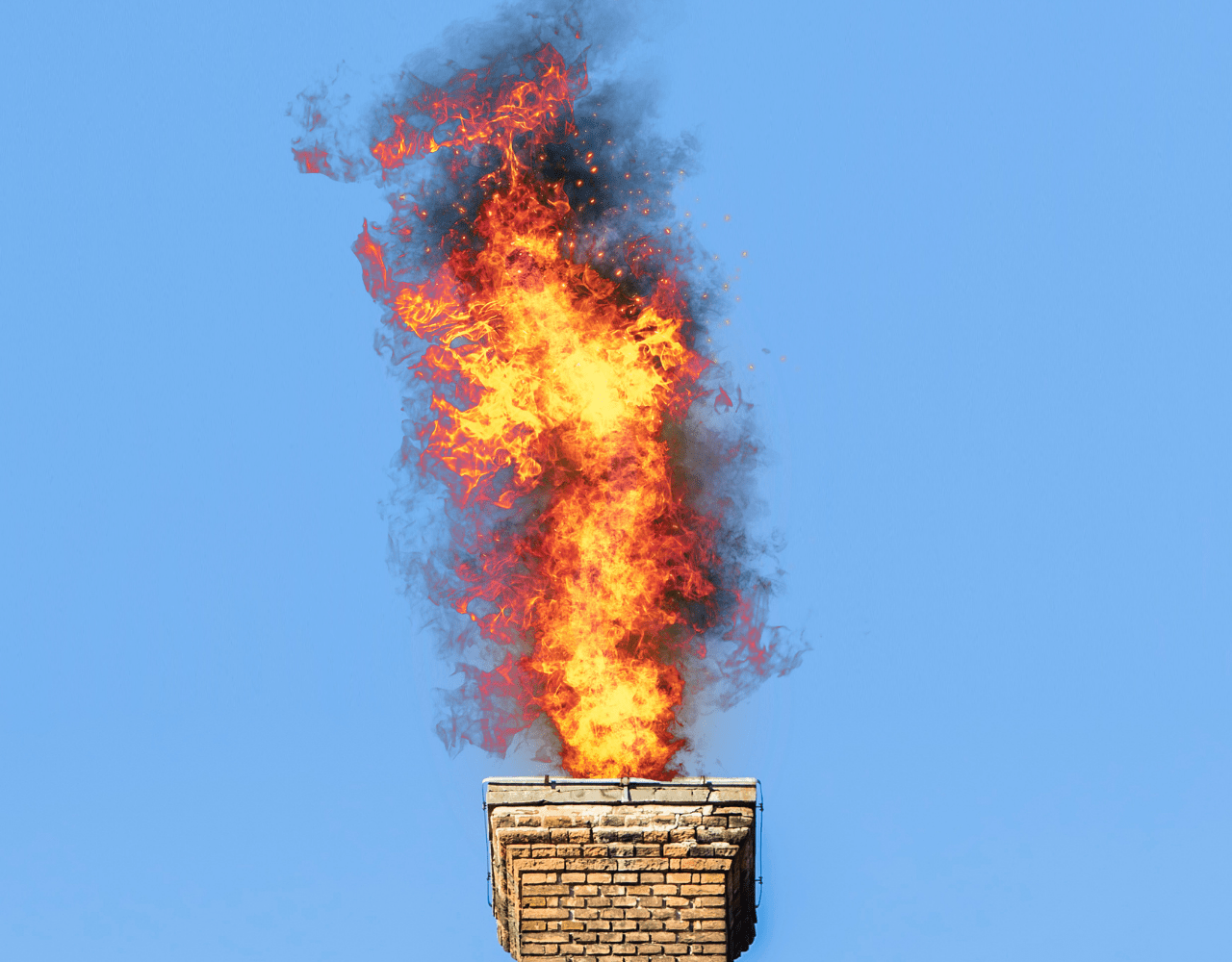 Roaring Chimney Fire