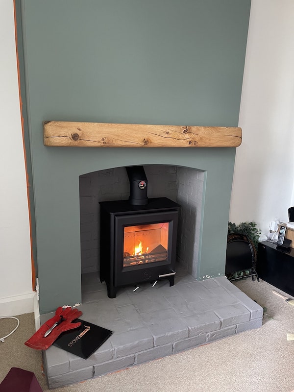 wood burner