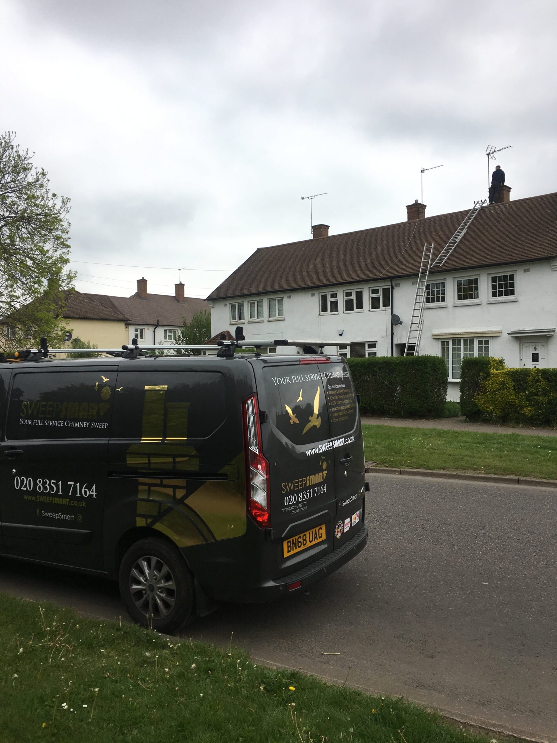Chimney Sweep van Chimney Sweep van